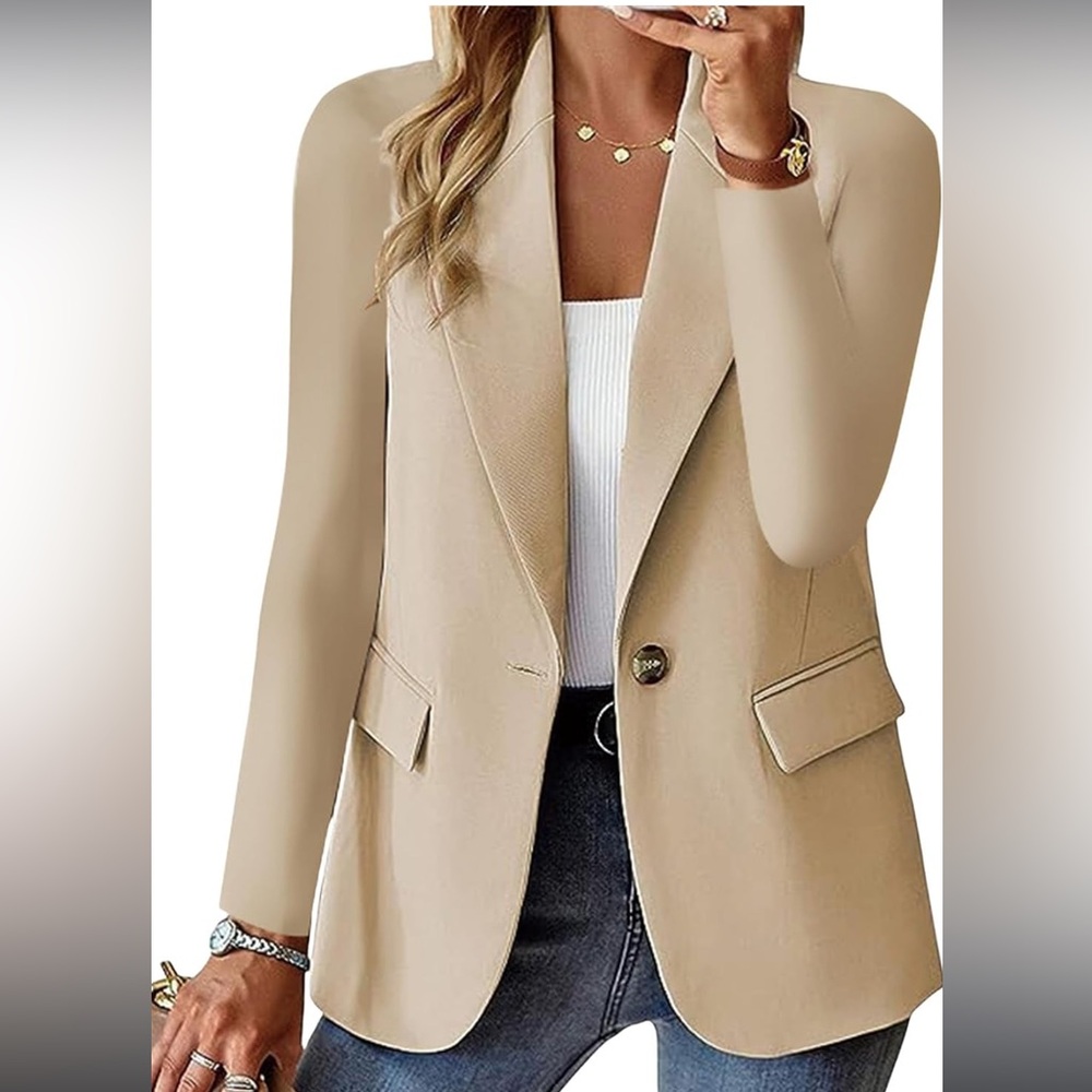 Women’s Casual Beige Blazer